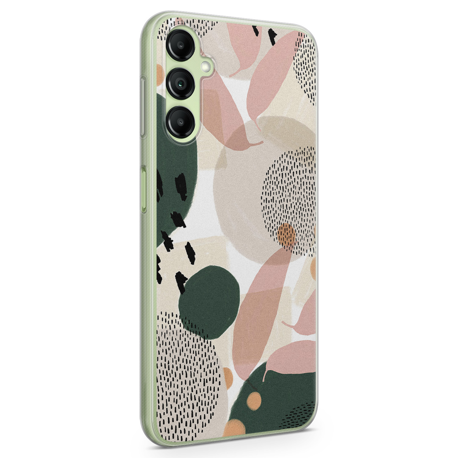 Leuke Telefoonhoesjes Samsung Galaxy A14 5G siliconen hoesje - Abstract print