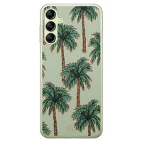 Telefoonhoesje Store Samsung Galaxy A14 5G siliconen hoesje - Palmbomen