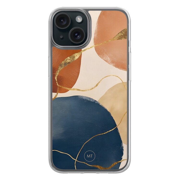 Mooie Telefoonhoesjes iPhone 14 hybride hoesje - Abstract harmony