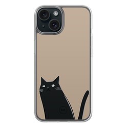 Mooie Telefoonhoesjes iPhone 14 hybride hoesje - Purrfectly
