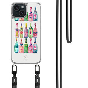 Mooie Telefoonhoesjes iPhone 14 hoesje met zwart koord - Cheers & cheers