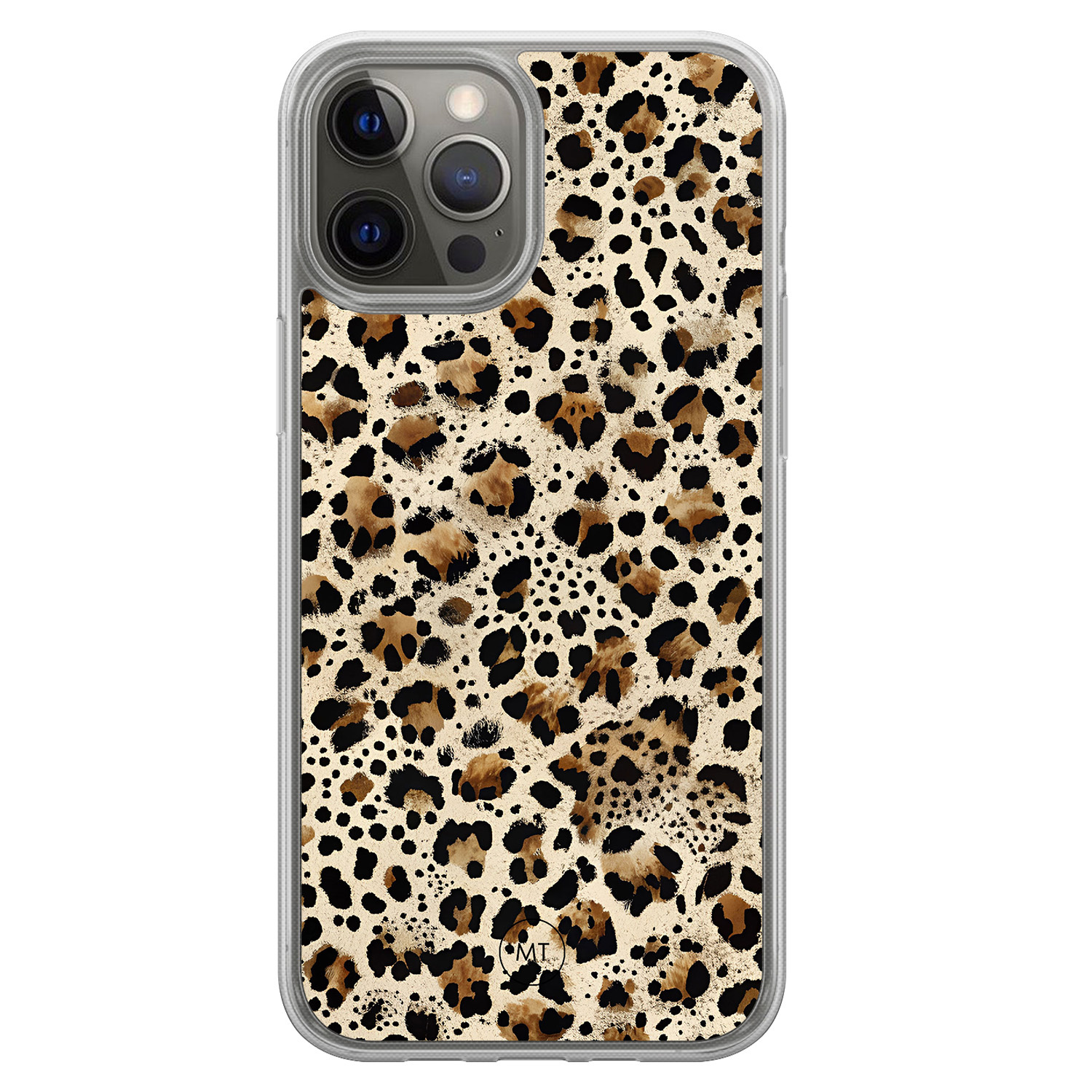 Mooie Telefoonhoesjes iPhone 12 (Pro) hybride hoesje - Wild Essence
