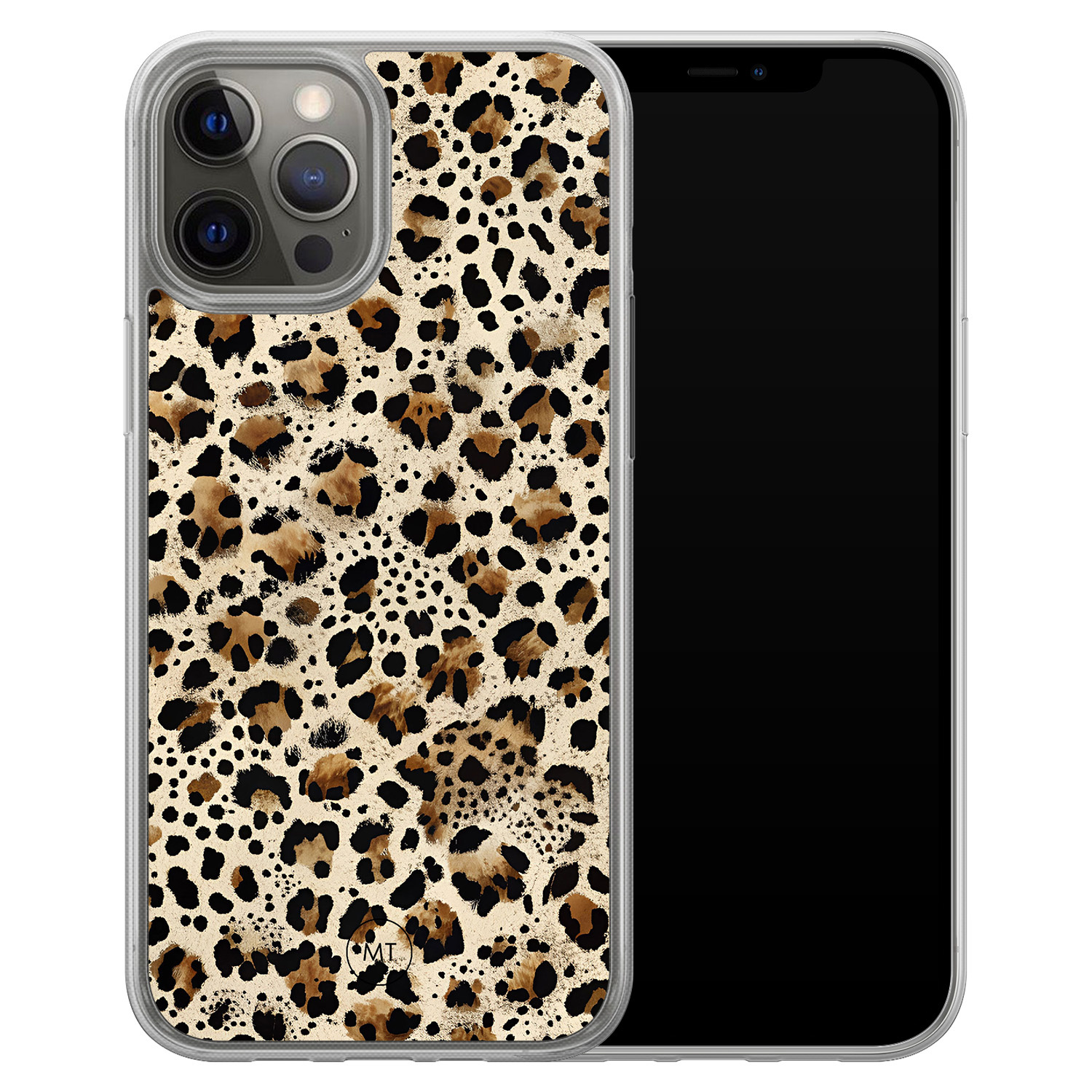 Mooie Telefoonhoesjes iPhone 12 (Pro) hybride hoesje - Wild Essence