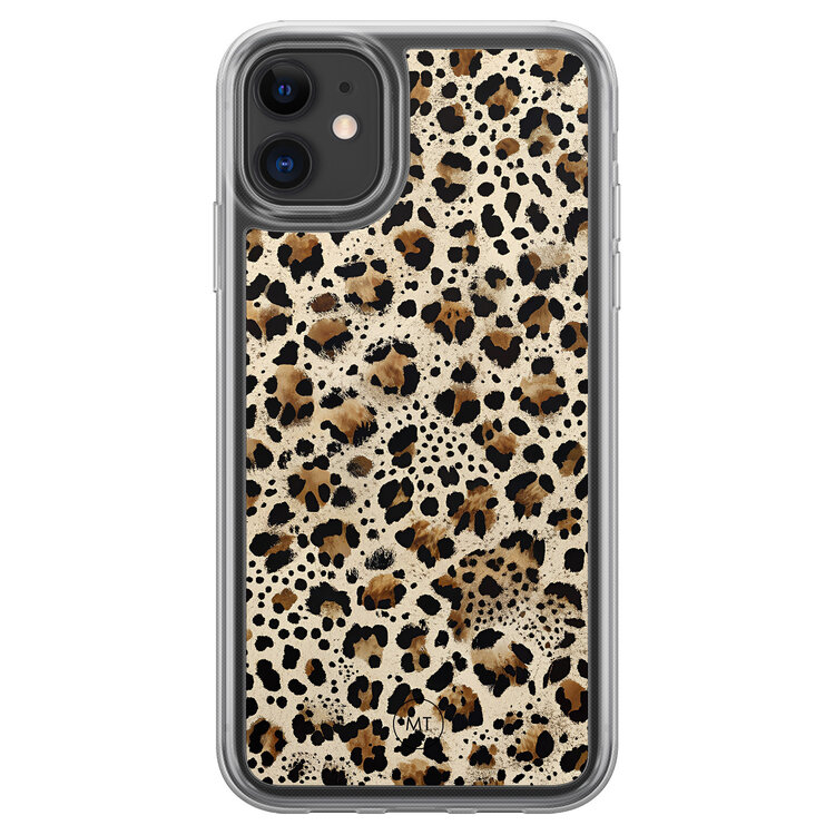 Mooie Telefoonhoesjes iPhone 11 hybride hoesje - Wild Essence