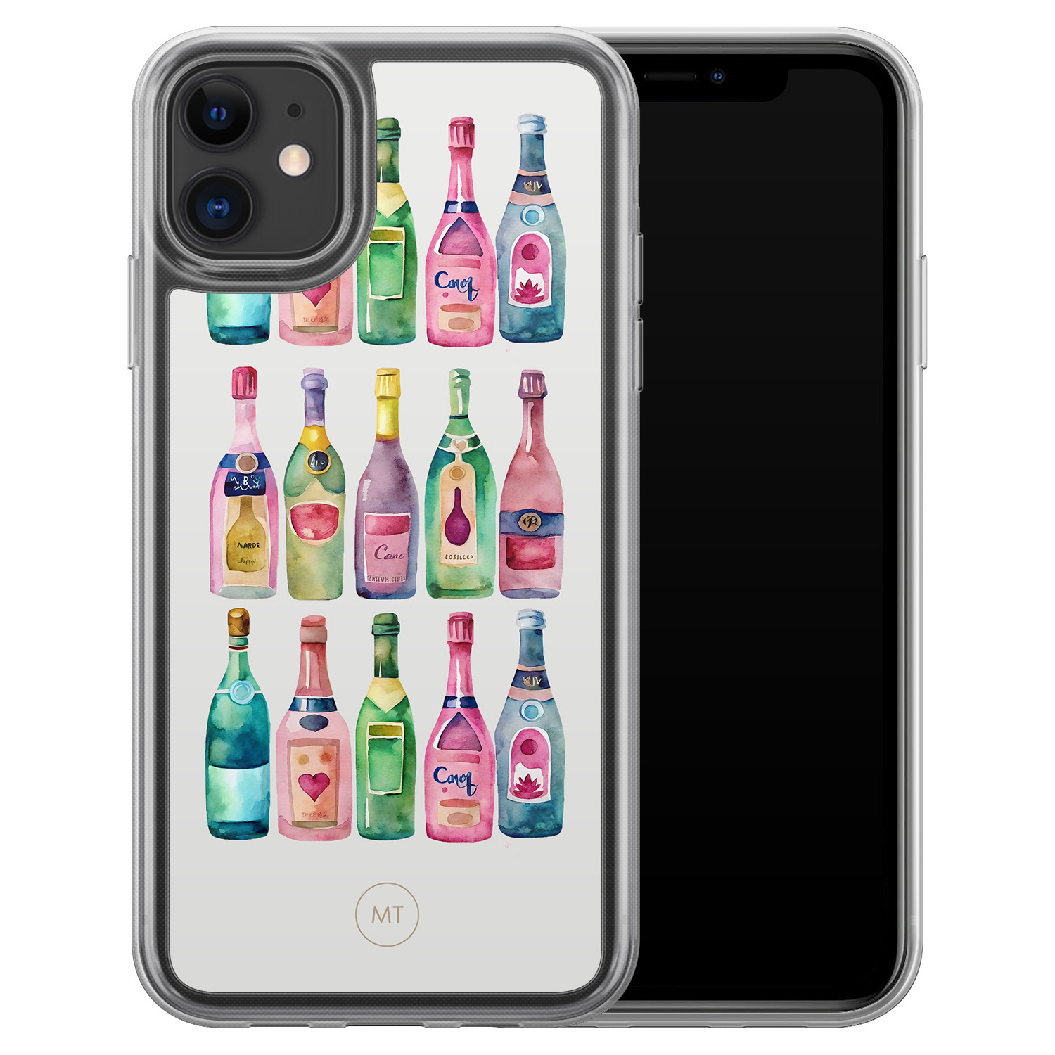 Mooie Telefoonhoesjes iPhone 11 hybride hoesje - Cheers & cheers