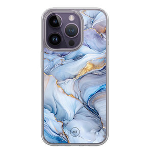 Mooie Telefoonhoesjes iPhone 15 Pro hybride hoesje - Lavender dream