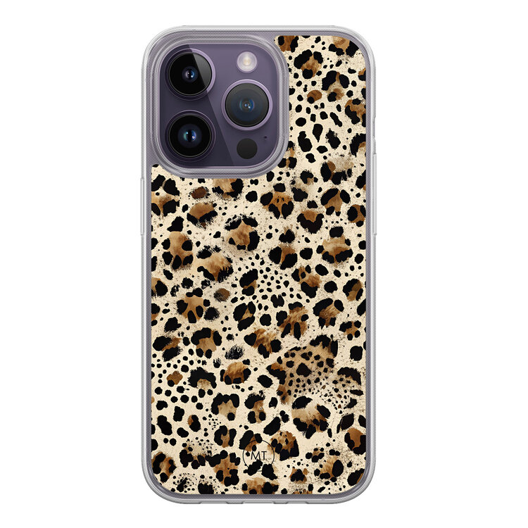 Mooie Telefoonhoesjes iPhone 15 Pro hybride hoesje - Wild Essence