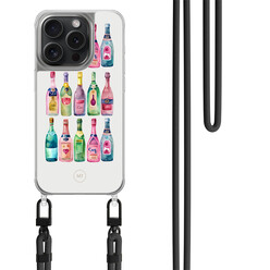 Mooie Telefoonhoesjes iPhone 14 Pro hoesje met zwart koord - Cheers & cheers