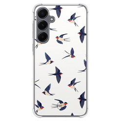 Mooie Telefoonhoesjes Samsung Galaxy A55 shockproof hoesje - Birdies