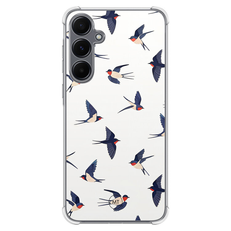 Mooie Telefoonhoesjes Samsung Galaxy A55 shockproof hoesje - Birdies