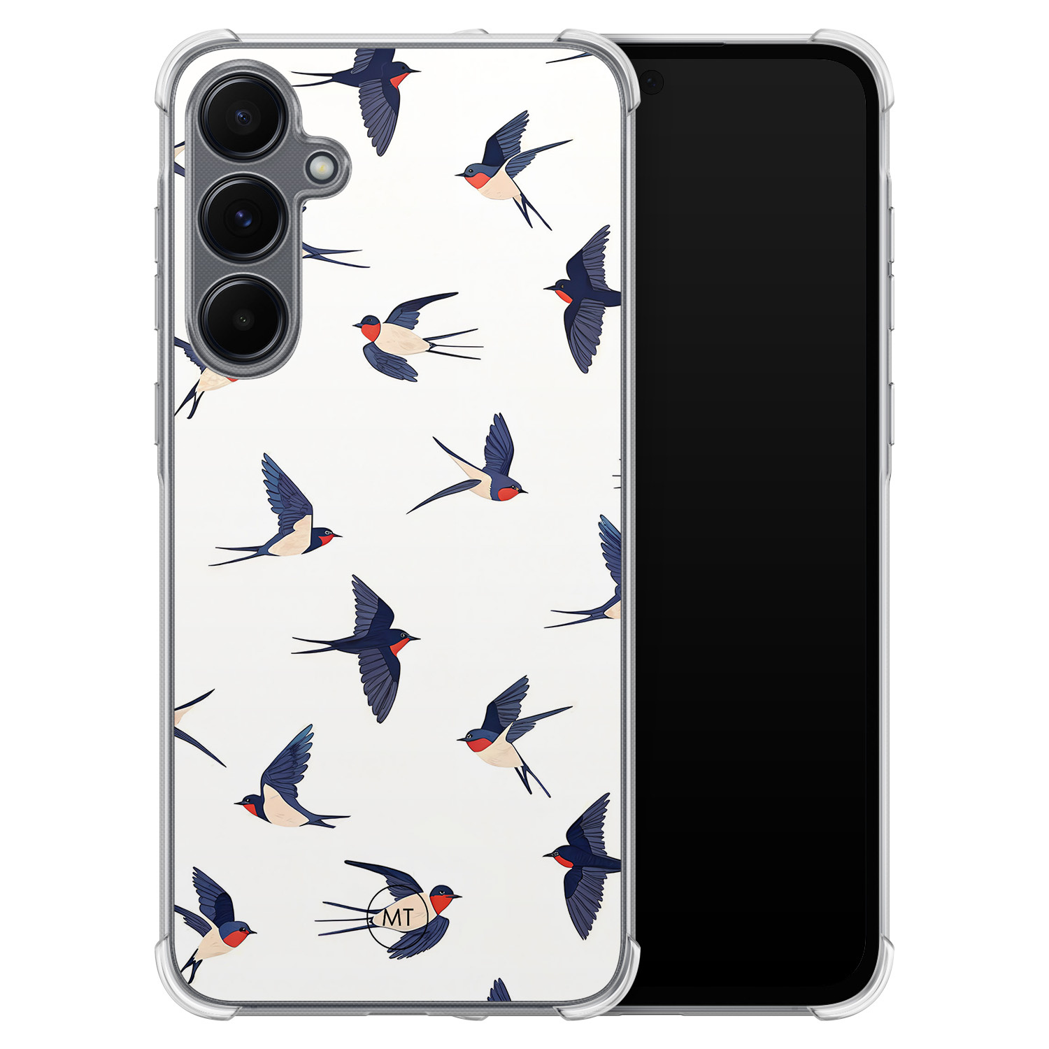 Mooie Telefoonhoesjes Samsung Galaxy A55 shockproof hoesje - Birdies