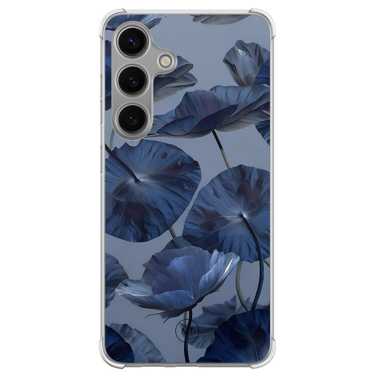 Mooie Telefoonhoesjes Samsung Galaxy S24 shockproof hoesje - Dusky blooms