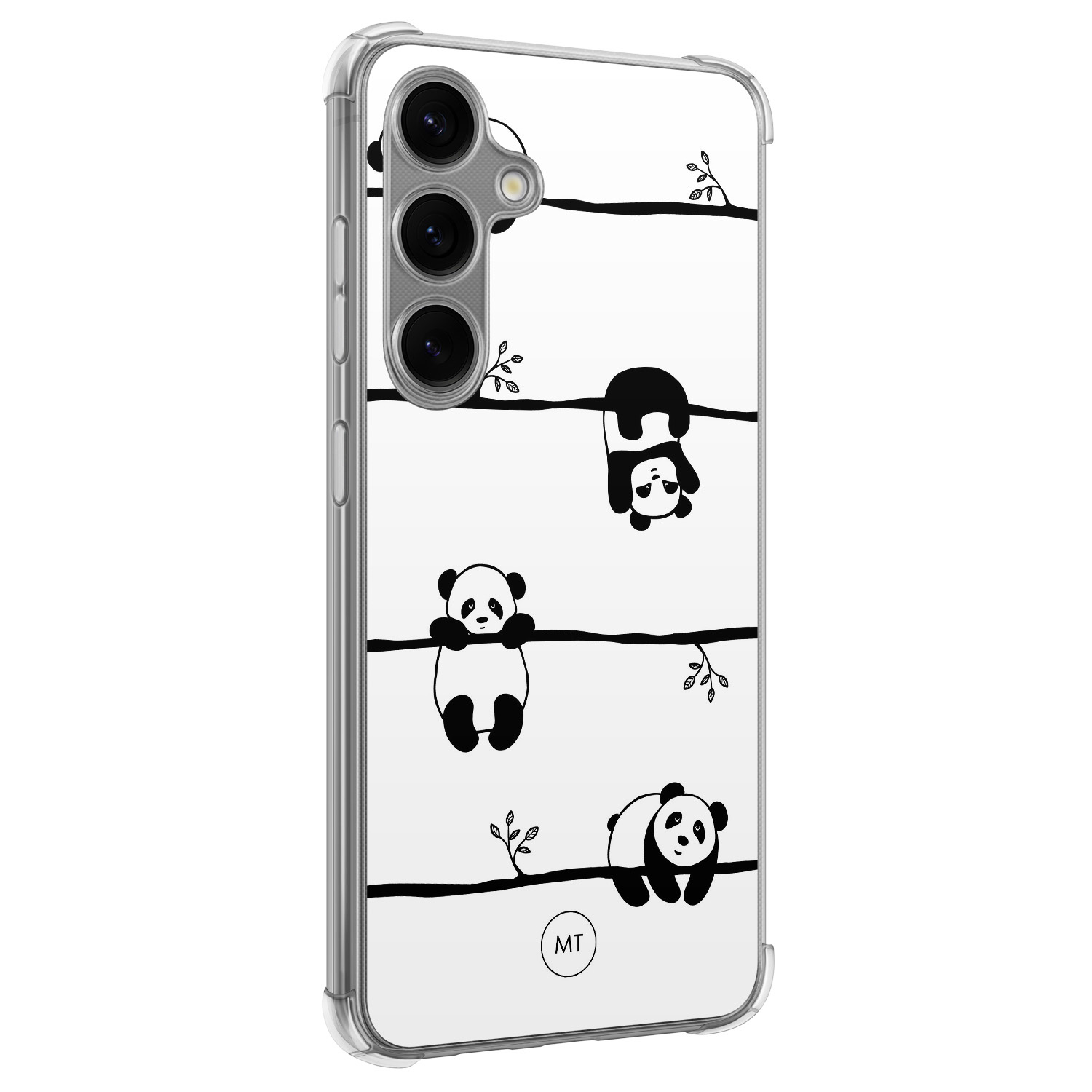 Mooie Telefoonhoesjes Samsung Galaxy S24 shockproof hoesje - Panda