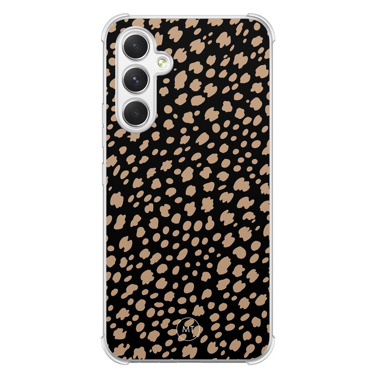 Mooie Telefoonhoesjes Samsung Galaxy A54 shockproof hoesje - Savannah spots