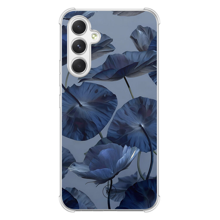Mooie Telefoonhoesjes Samsung Galaxy A54 shockproof hoesje - Dusky blooms
