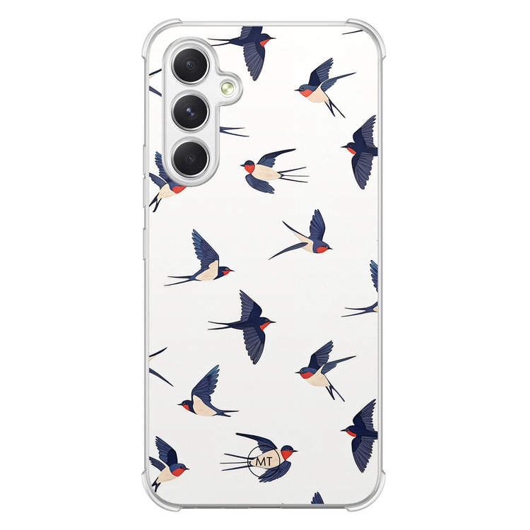 Mooie Telefoonhoesjes Samsung Galaxy A54 shockproof hoesje - Birdies