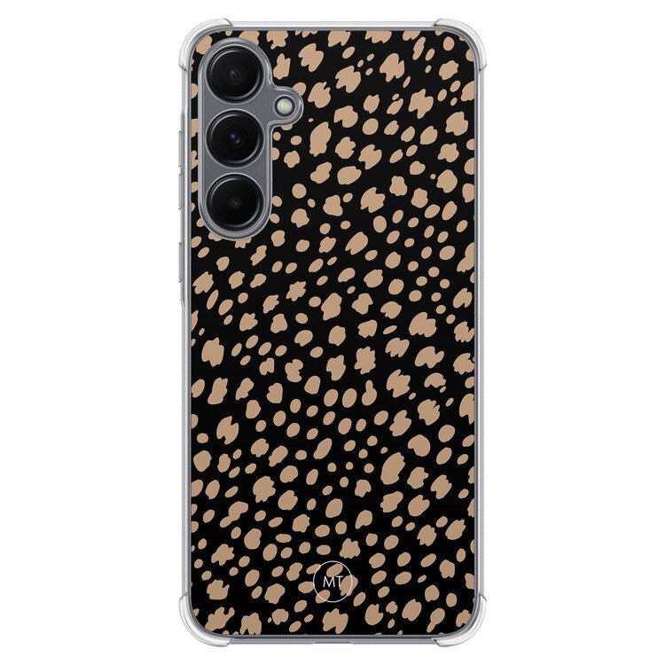 Mooie Telefoonhoesjes Samsung Galaxy A15 shockproof hoesje - Savannah spots