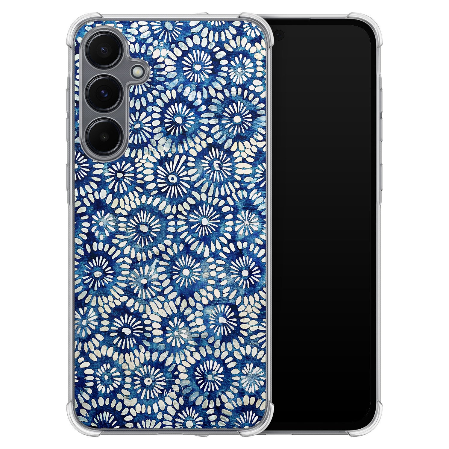 Mooie Telefoonhoesjes Samsung Galaxy A15 shockproof hoesje - Azure daisies