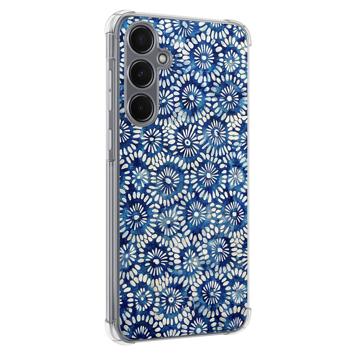 Mooie Telefoonhoesjes Samsung Galaxy A15 shockproof hoesje - Azure daisies