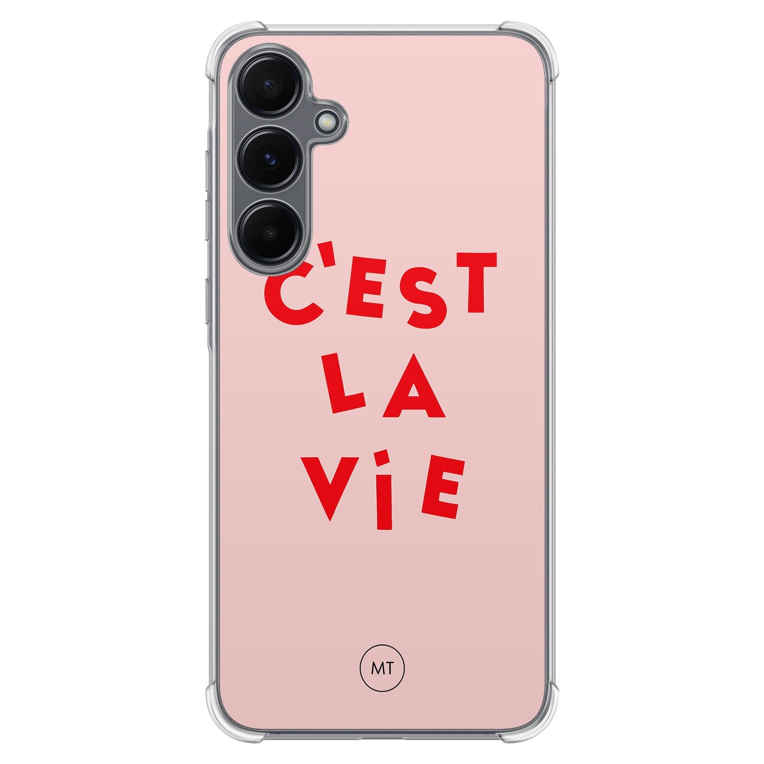 Mooie Telefoonhoesjes Samsung Galaxy A15 shockproof hoesje - C'est la vie