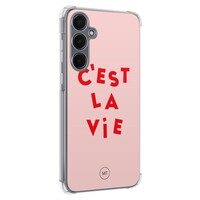 Mooie Telefoonhoesjes Samsung Galaxy A15 shockproof hoesje - C'est la vie