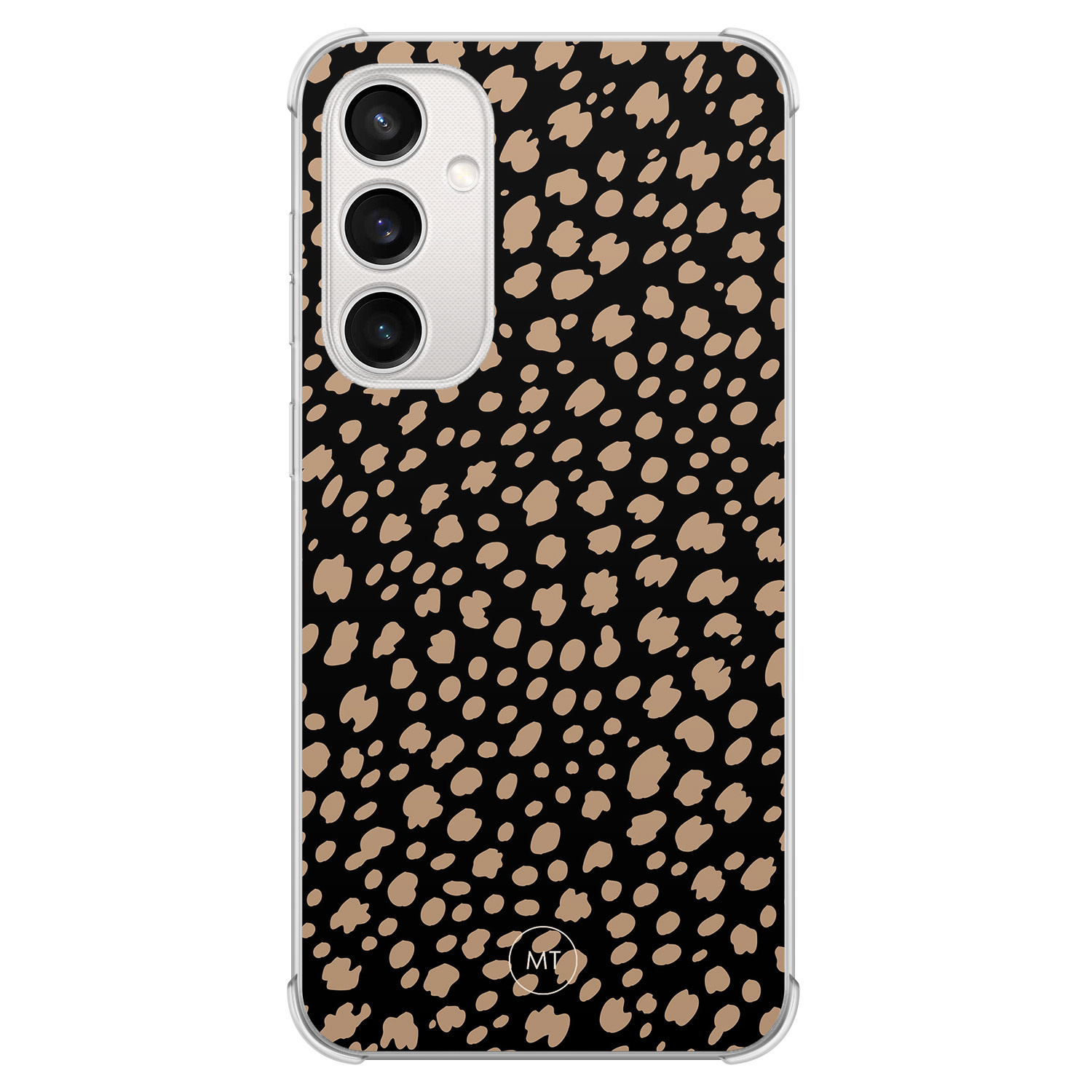 Mooie Telefoonhoesjes Samsung Galaxy S23 FE shockproof hoesje - Savannah spots