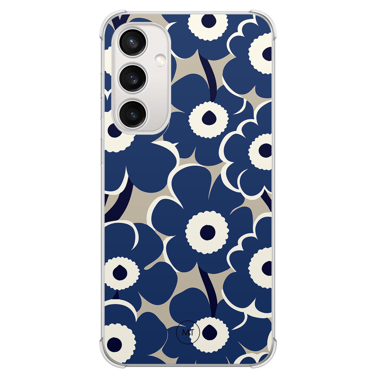 Mooie Telefoonhoesjes Samsung Galaxy S23 FE shockproof hoesje - Abstract bloom