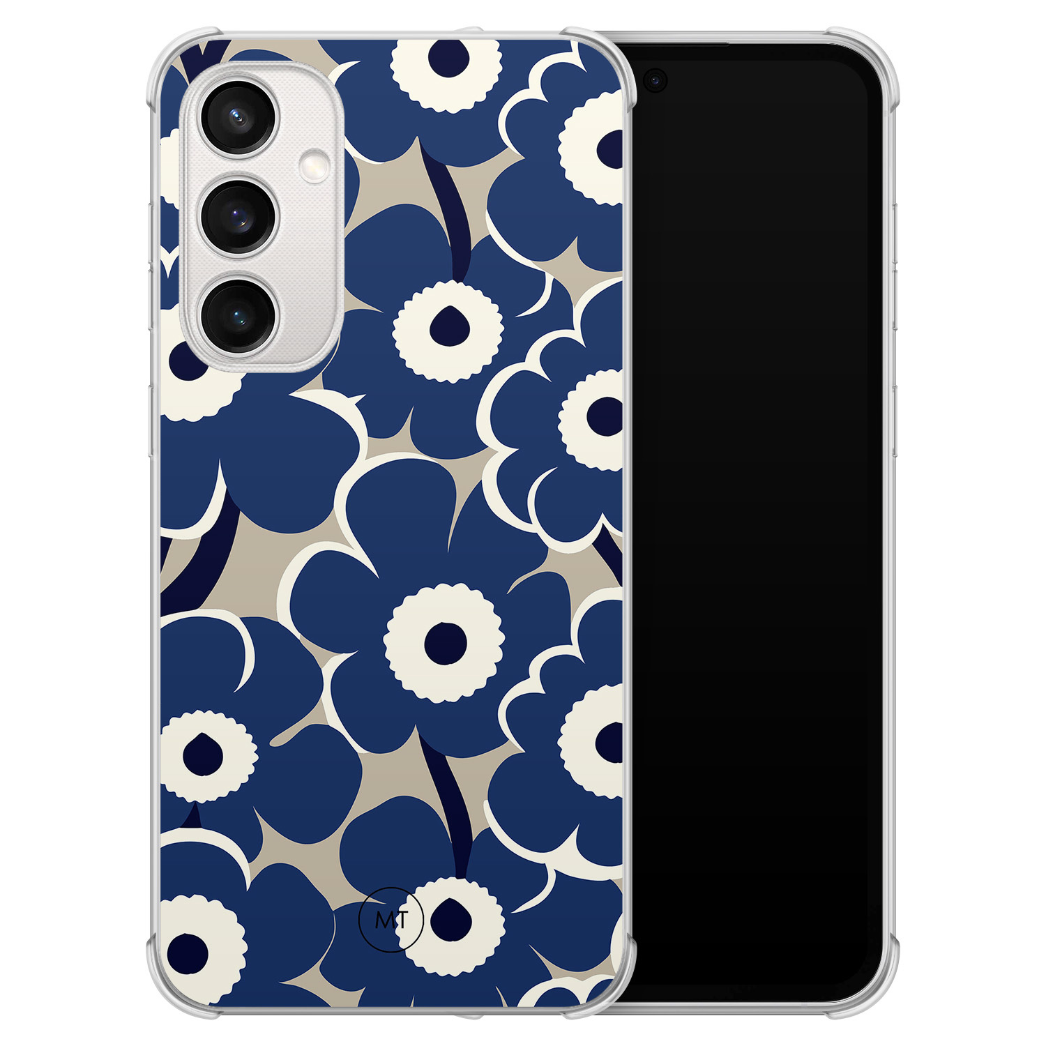 Mooie Telefoonhoesjes Samsung Galaxy S23 FE shockproof hoesje - Abstract bloom