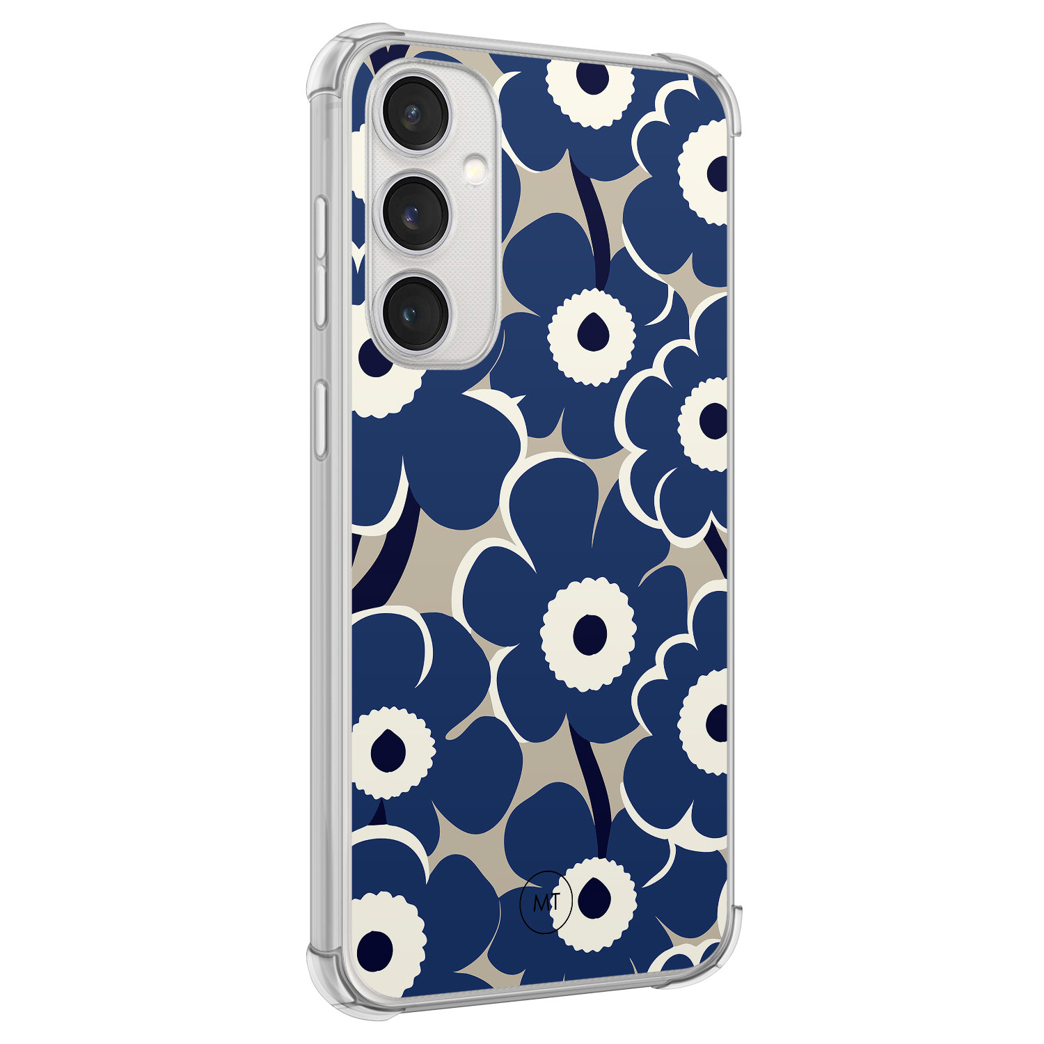 Mooie Telefoonhoesjes Samsung Galaxy S23 FE shockproof hoesje - Abstract bloom