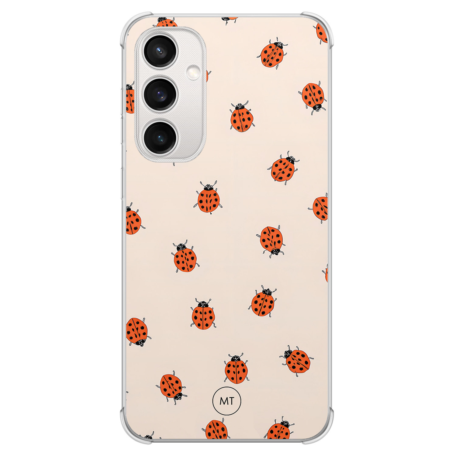 Mooie Telefoonhoesjes Samsung Galaxy S23 FE shockproof hoesje - Lieveheerstbeestjes