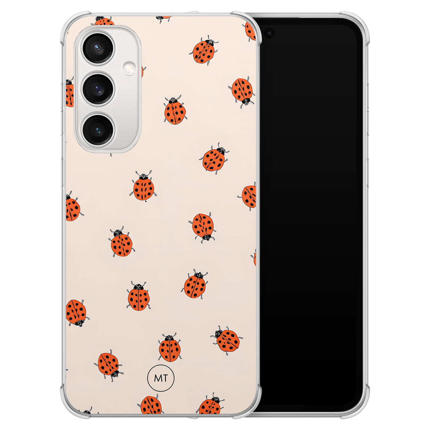 Mooie Telefoonhoesjes Samsung Galaxy S23 FE shockproof hoesje - Lieveheerstbeestjes