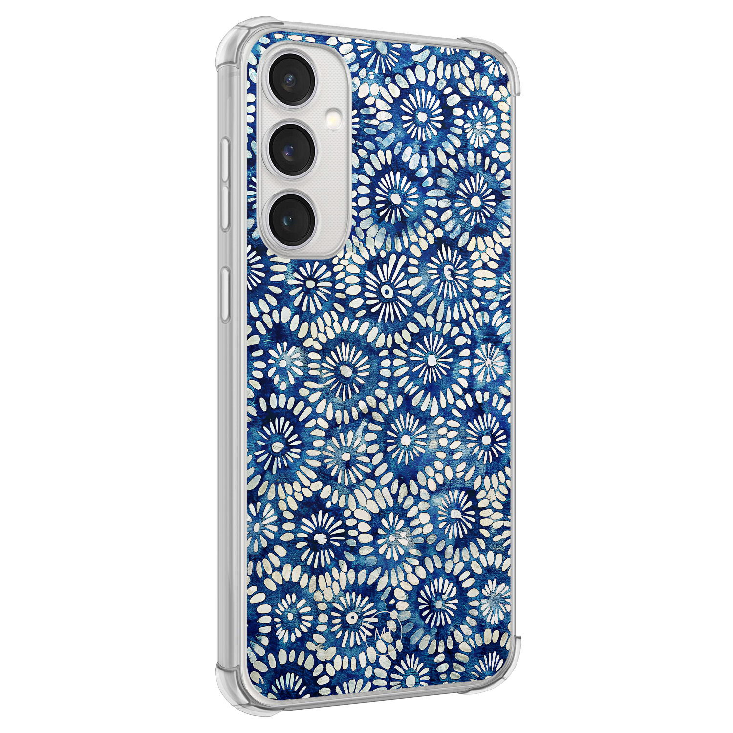 Mooie Telefoonhoesjes Samsung Galaxy S23 FE shockproof hoesje - Azure daisies