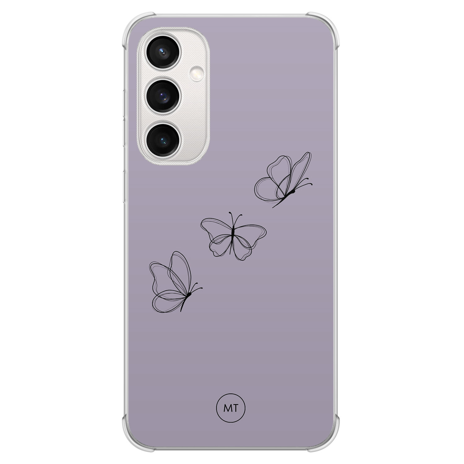 Mooie Telefoonhoesjes Samsung Galaxy S23 FE shockproof hoesje - Vlindertjes