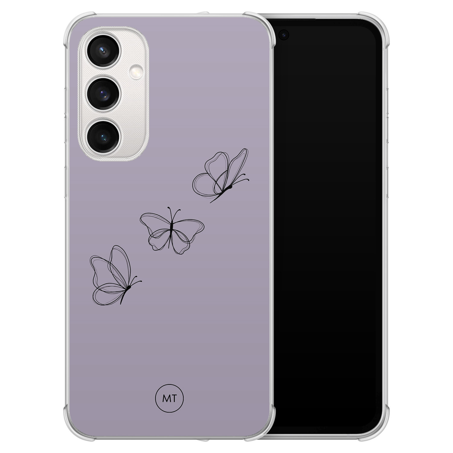 Mooie Telefoonhoesjes Samsung Galaxy S23 FE shockproof hoesje - Vlindertjes