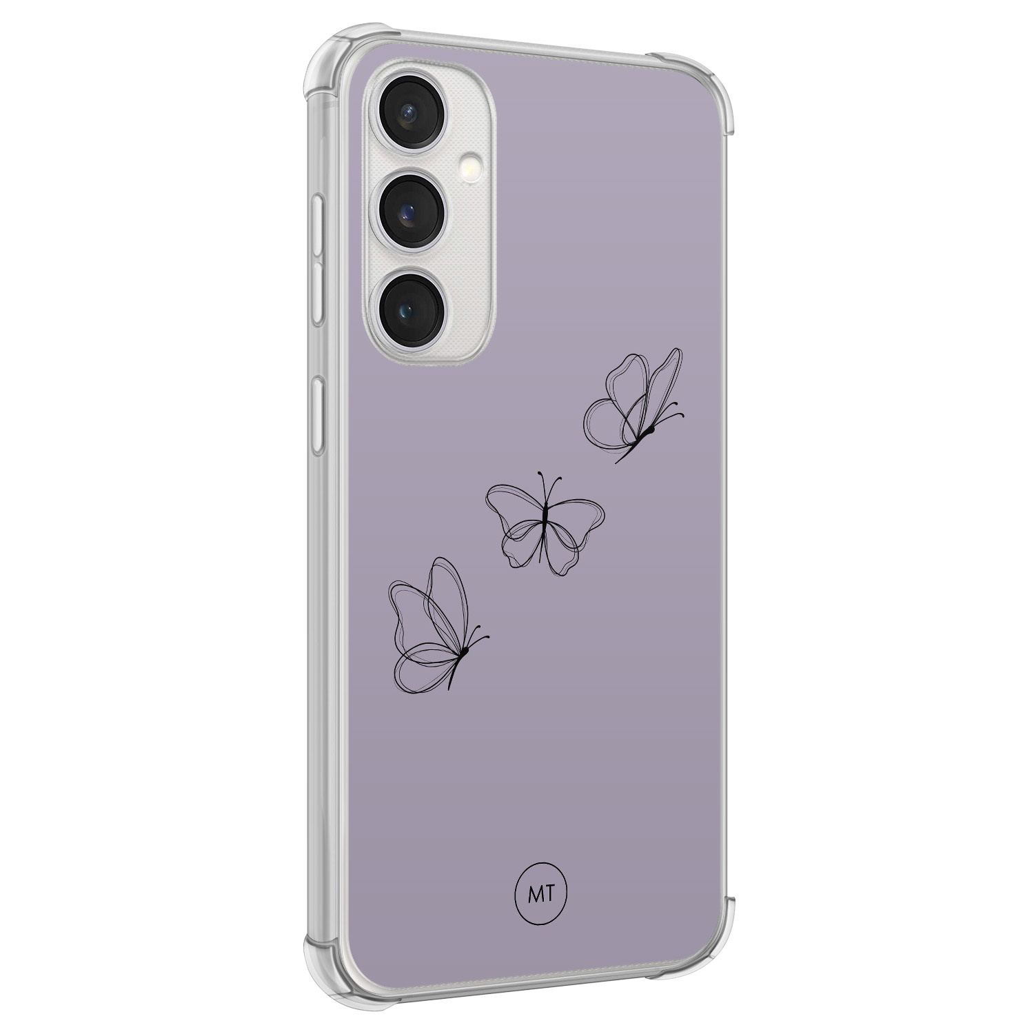 Mooie Telefoonhoesjes Samsung Galaxy S23 FE shockproof hoesje - Vlindertjes