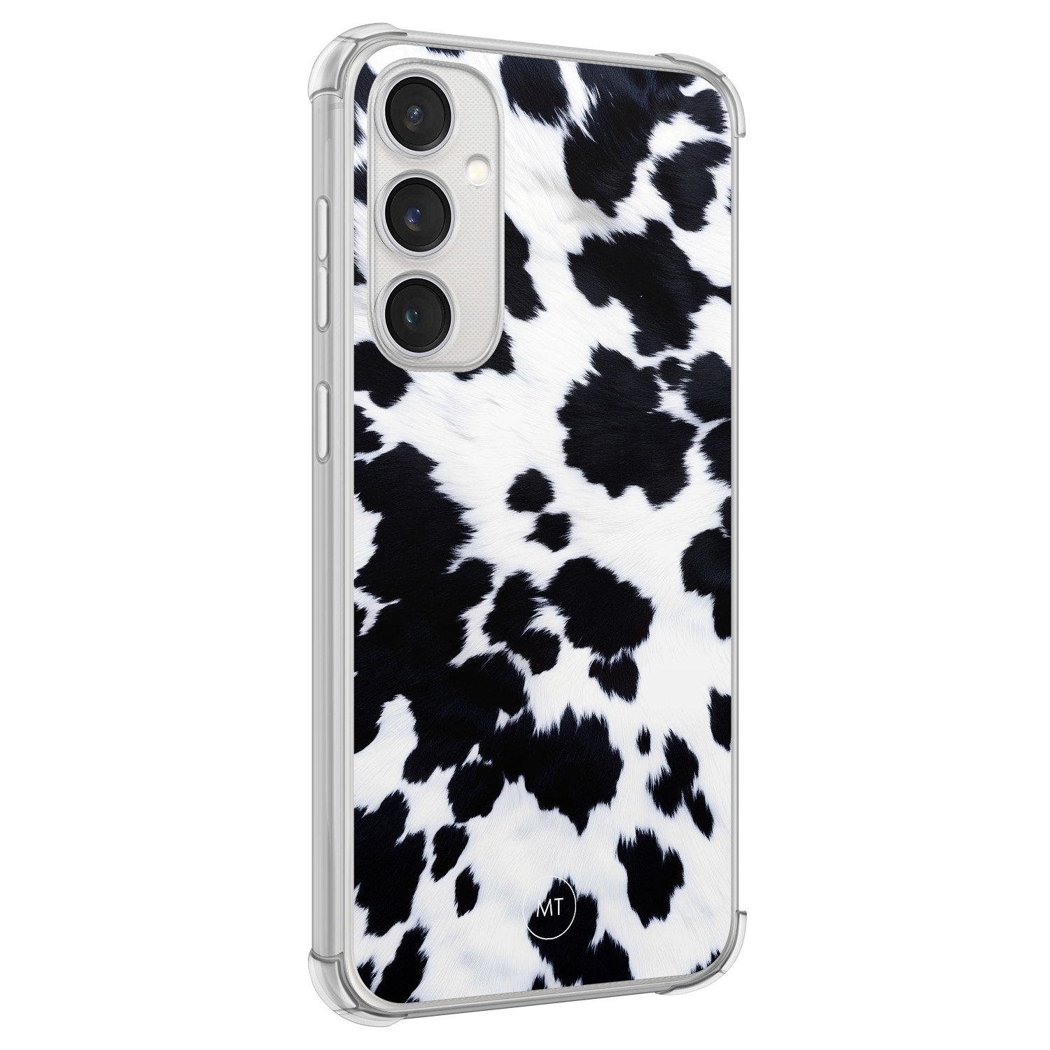 Mooie Telefoonhoesjes Samsung Galaxy S23 FE shockproof hoesje - Koeienprint