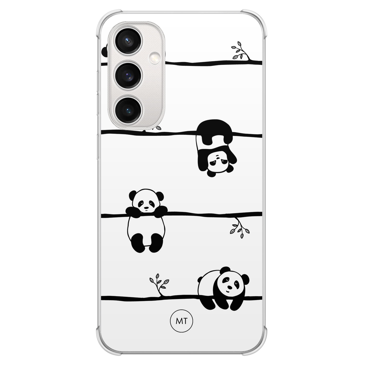 Mooie Telefoonhoesjes Samsung Galaxy S23 FE shockproof hoesje - Panda