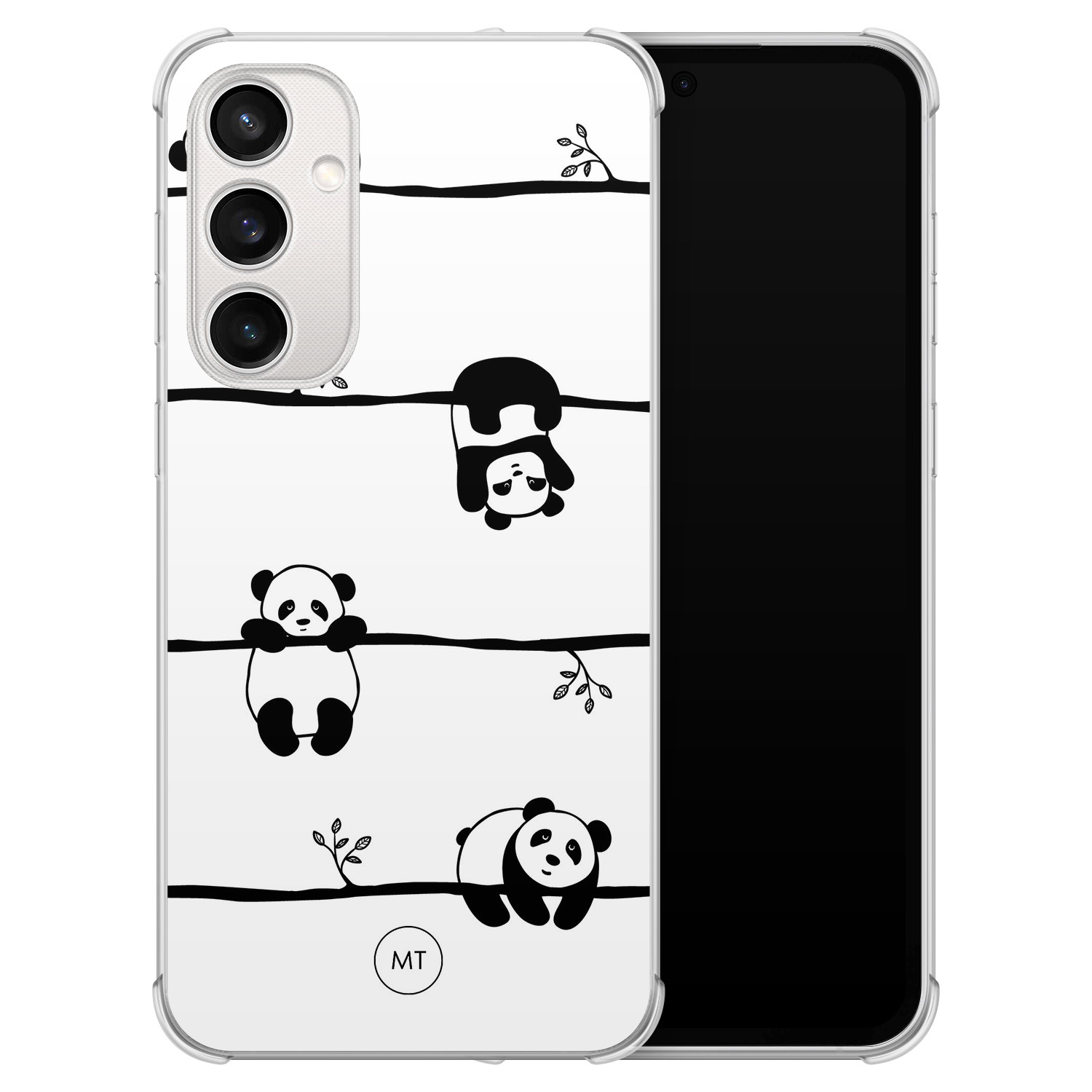 Mooie Telefoonhoesjes Samsung Galaxy S23 FE shockproof hoesje - Panda