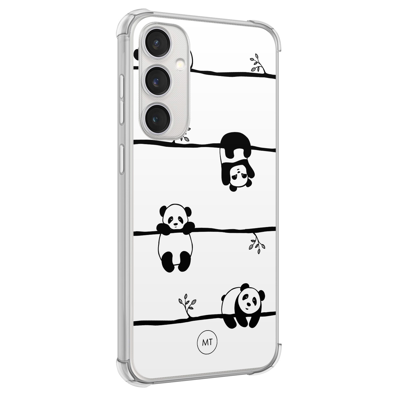 Mooie Telefoonhoesjes Samsung Galaxy S23 FE shockproof hoesje - Panda