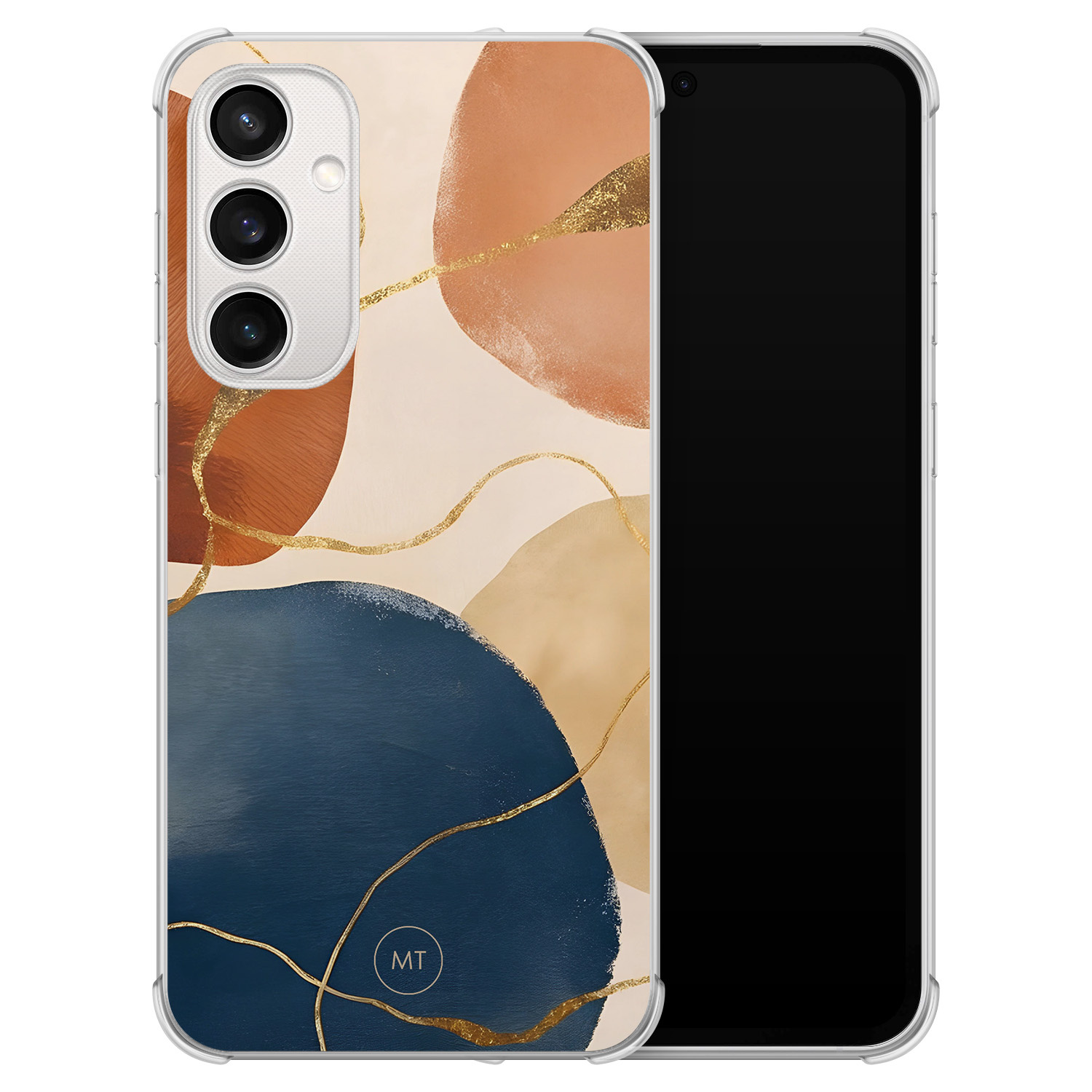 Mooie Telefoonhoesjes Samsung Galaxy S23 FE shockproof hoesje - Abstract harmony