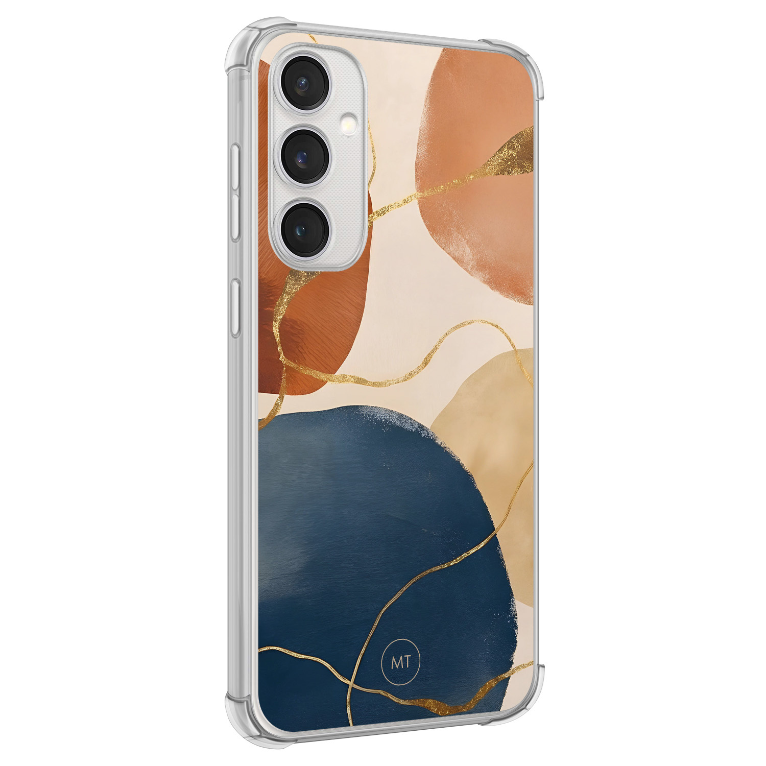 Mooie Telefoonhoesjes Samsung Galaxy S23 FE shockproof hoesje - Abstract harmony