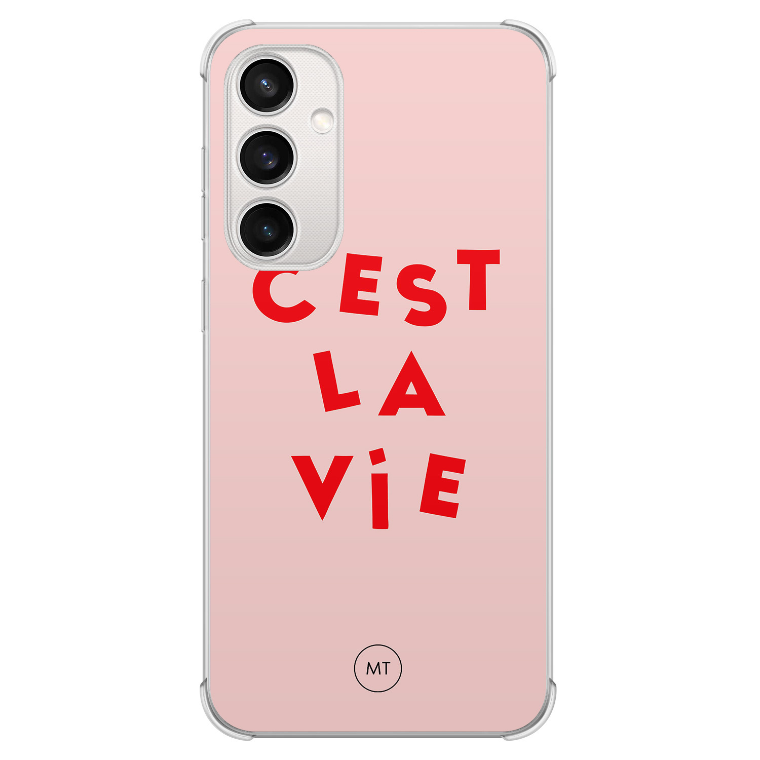 Mooie Telefoonhoesjes Samsung Galaxy S23 FE shockproof hoesje - C'est la vie