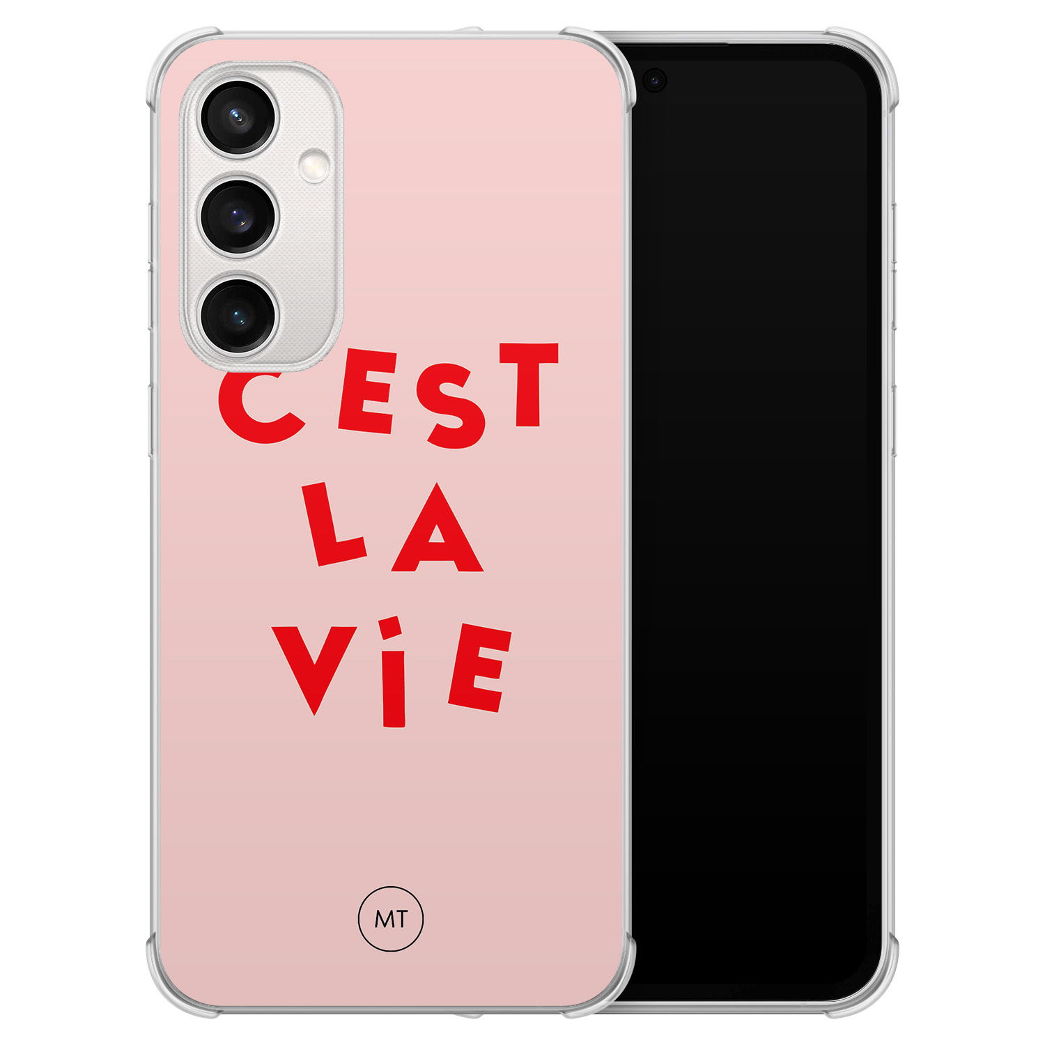 Mooie Telefoonhoesjes Samsung Galaxy S23 FE shockproof hoesje - C'est la vie