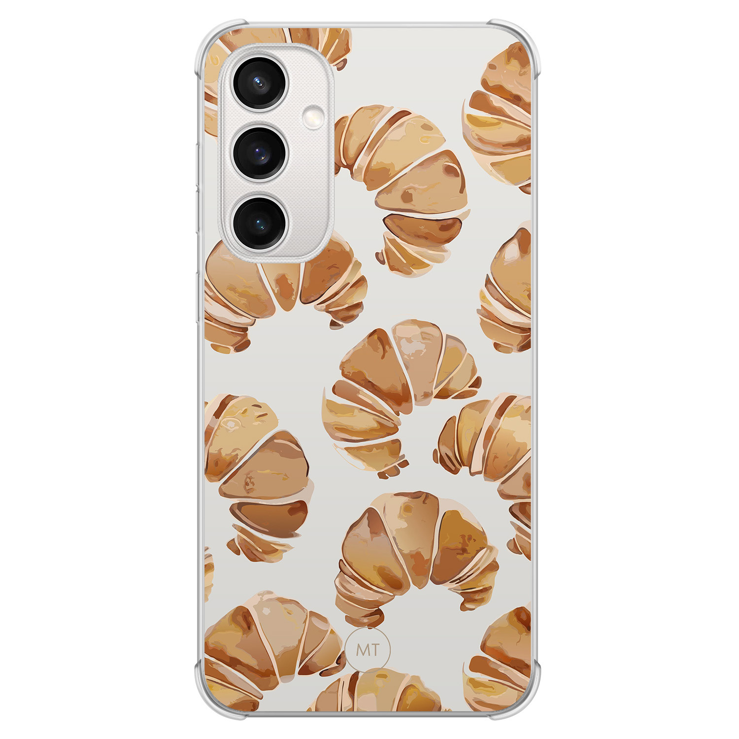 Mooie Telefoonhoesjes Samsung Galaxy S23 FE shockproof hoesje - Croissant