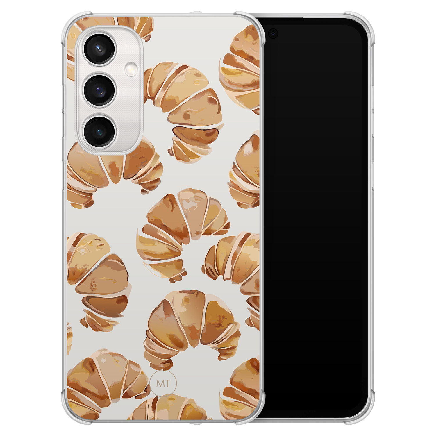 Mooie Telefoonhoesjes Samsung Galaxy S23 FE shockproof hoesje - Croissant
