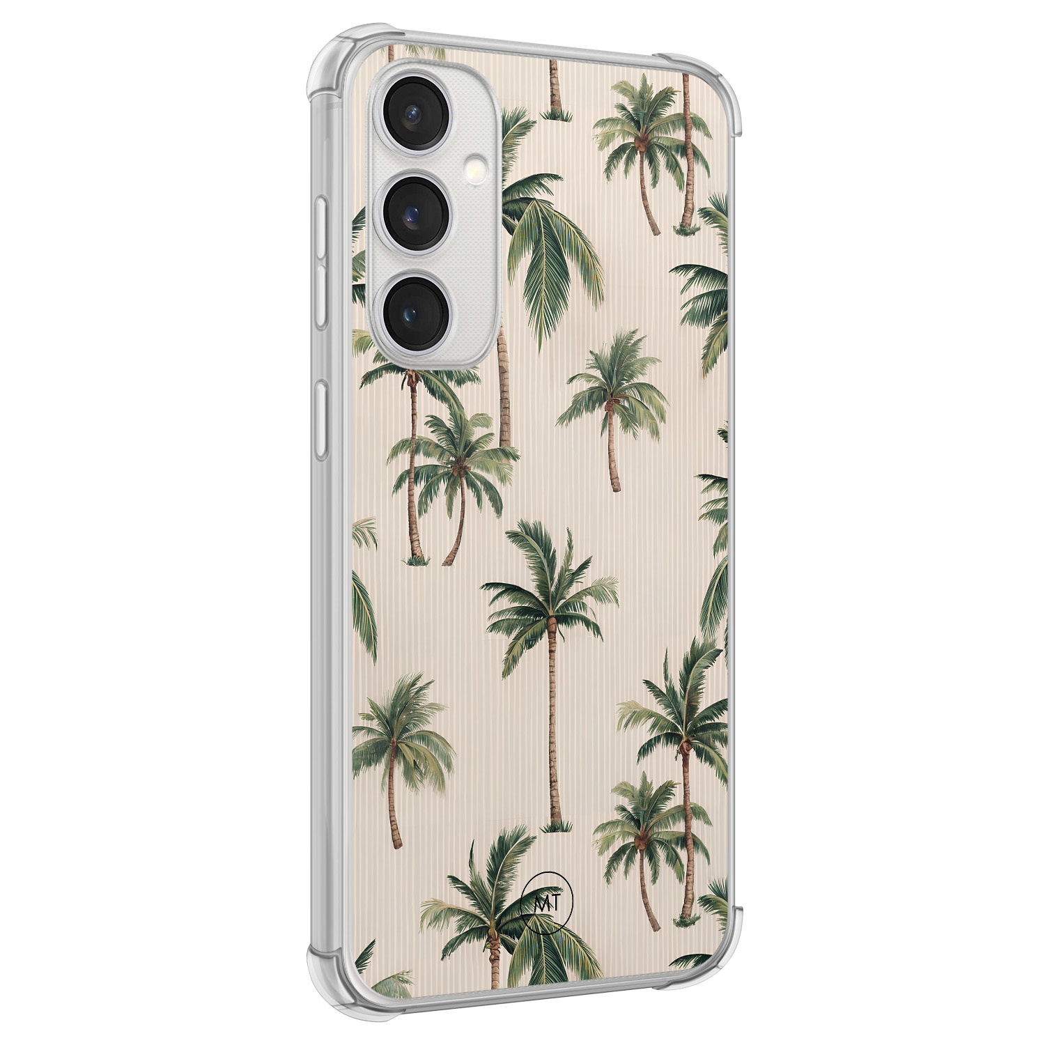 Mooie Telefoonhoesjes Samsung Galaxy S23 FE shockproof hoesje - Palmbomen print
