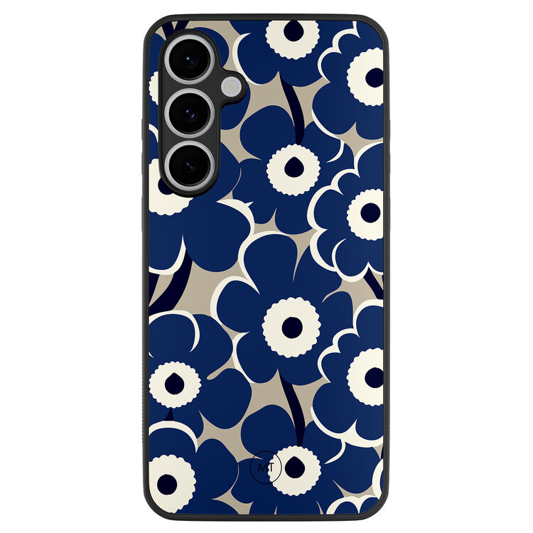 Mooie Telefoonhoesjes Samsung Galaxy S24 FE hoesje - Abstract bloom