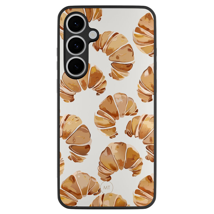 Mooie Telefoonhoesjes Samsung Galaxy S24 FE hoesje - Croissant