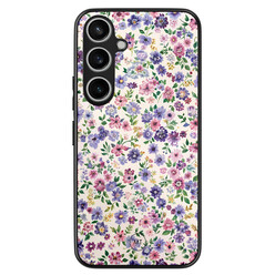 Mooie Telefoonhoesjes Samsung Galaxy A55 hoesje - Purple garden