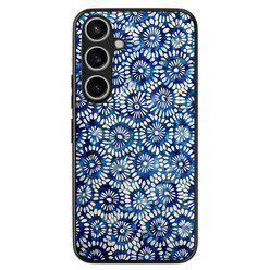 Mooie Telefoonhoesjes Samsung Galaxy A35 hoesje - Azure daisies